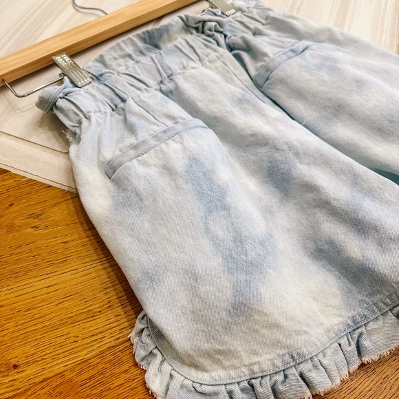 SEA | Daryl Bleached Denim Shorts - Picture 4 of 5